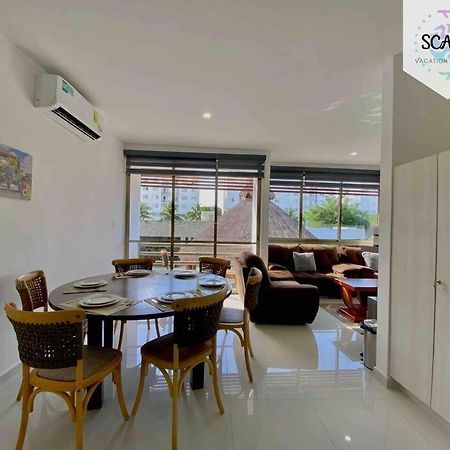 Ideal & Calido Apartamento De 3 Pisos Roof & Gym Cancun Bagian luar foto