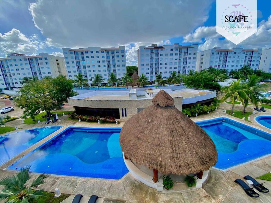 Ideal & Calido Apartamento De 3 Pisos Roof & Gym Cancun Bagian luar foto