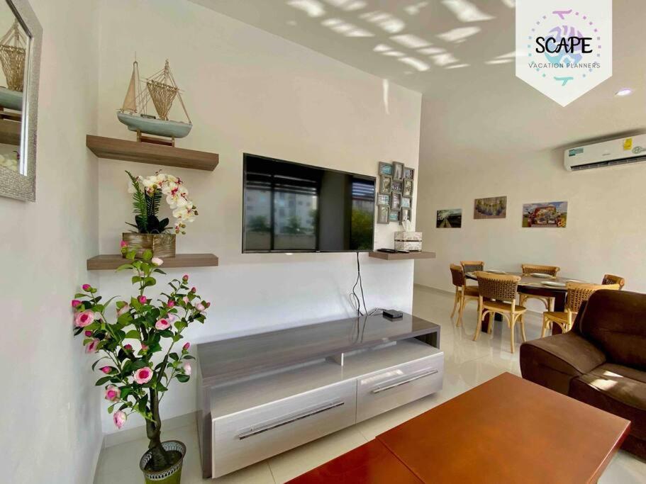 Ideal & Calido Apartamento De 3 Pisos Roof & Gym Cancun Bagian luar foto